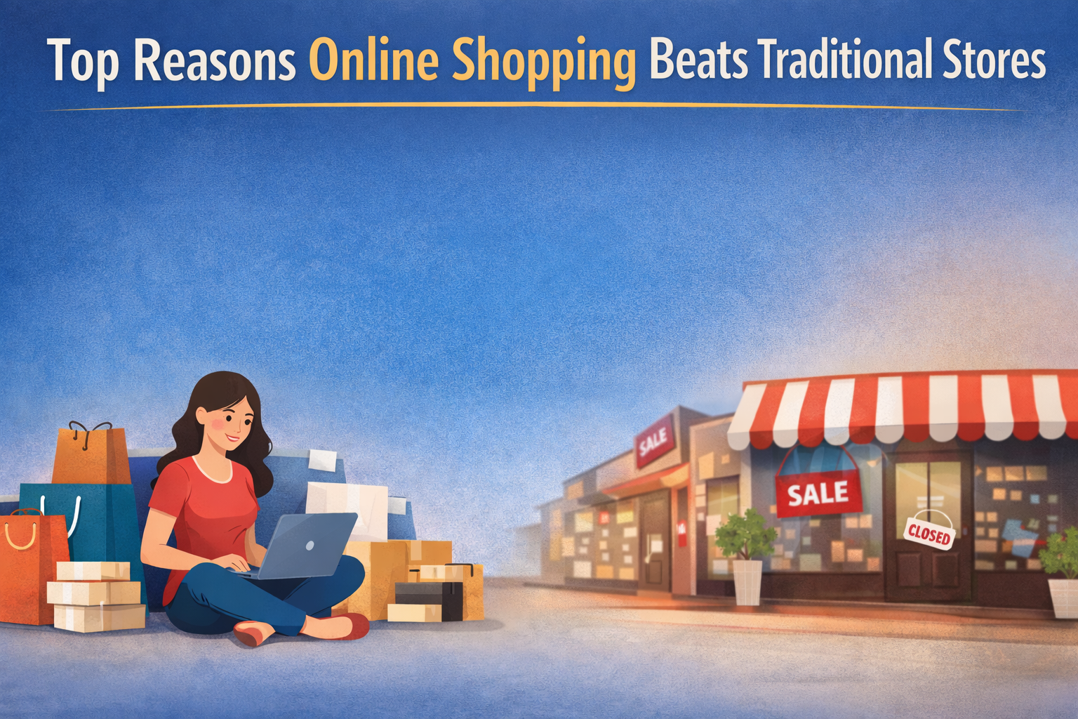 Top Reasons Online Shopping Beats Traditional Stores