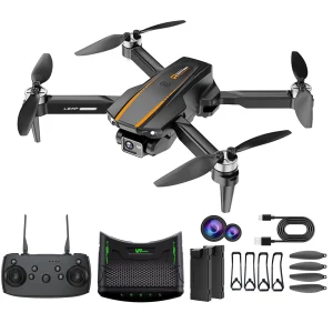 4K Camera Drone – FPV Quadcopter with Brushless Motor