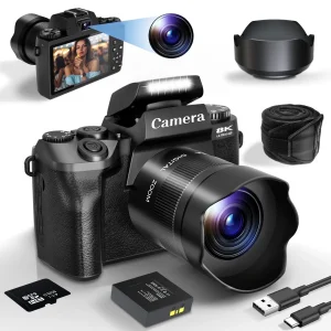 Digital Camera for Photography 8K Vlogging Camera