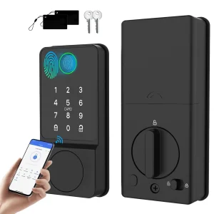 Mutak Smart Door Lock 6-in-1 Keyless Entry Door Lock With Touchscreen Keypad