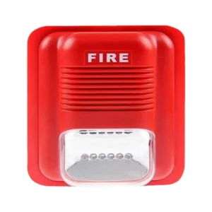 Fire Alarm Warning Strobe Siren Horn Sound &Strobe Alert System for Home Office
