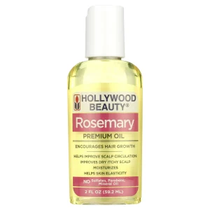 Hollywood Beauty Rosemary Oil for Hair, Scalp, and Skin 2 fl oz , All Hair Type, Unisex