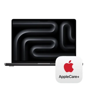 14-Inch Laptop with 10-Core CPU/GPU, 512GB SSD – Space Black, Bundle with AppleCare