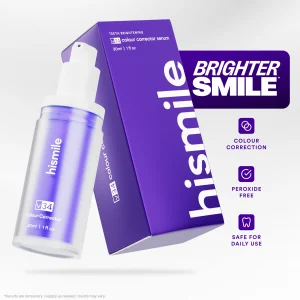 Hismile V34 Colour Corrector Serum, Teeth Whitening