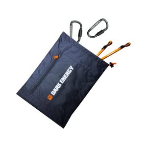 Dark Energy 18W Spectre Solar Panel Accessories Kit, Black/Orange